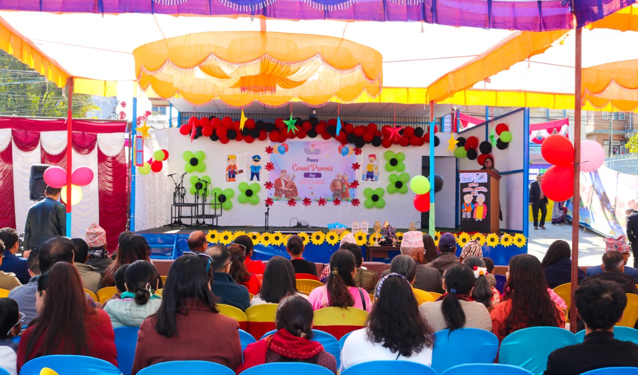 युरो किड्स & युरो स्कुल इमाडोल ललितपुरमा हजुरबुवा–हजुरआमा दिवस भव्य रूपमा सम्पन्न