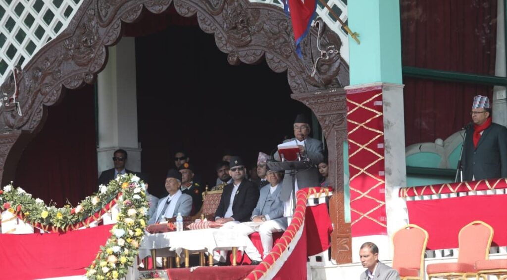 देश विकासका लागि नवीन सोच र चरित्रवान नेतृत्व आवश्यक : राष्ट्रपति पौडेल