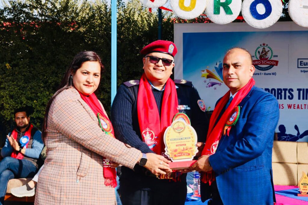 युरो किड्स & युरो स्कुल श्रीजनानगर, भक्तपुरमा ‘युरो स्पोर्ट्स टाइम २०८२’ भव्य रूपमा सम्पन्न