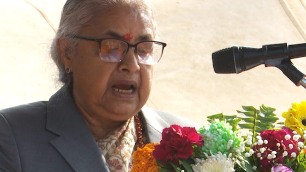 प्रधानमन्त्री कार्कीले भन्छिन्–अनुशासन, राष्ट्रप्रेम र नेतृत्व युवाको जीवनशैली बन्नुपर्छ