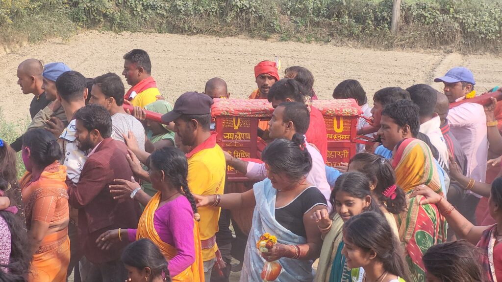 मिथिला माध्यमिकी परिक्रमा आज भारतको गिरिजास्थान पुग्दै
