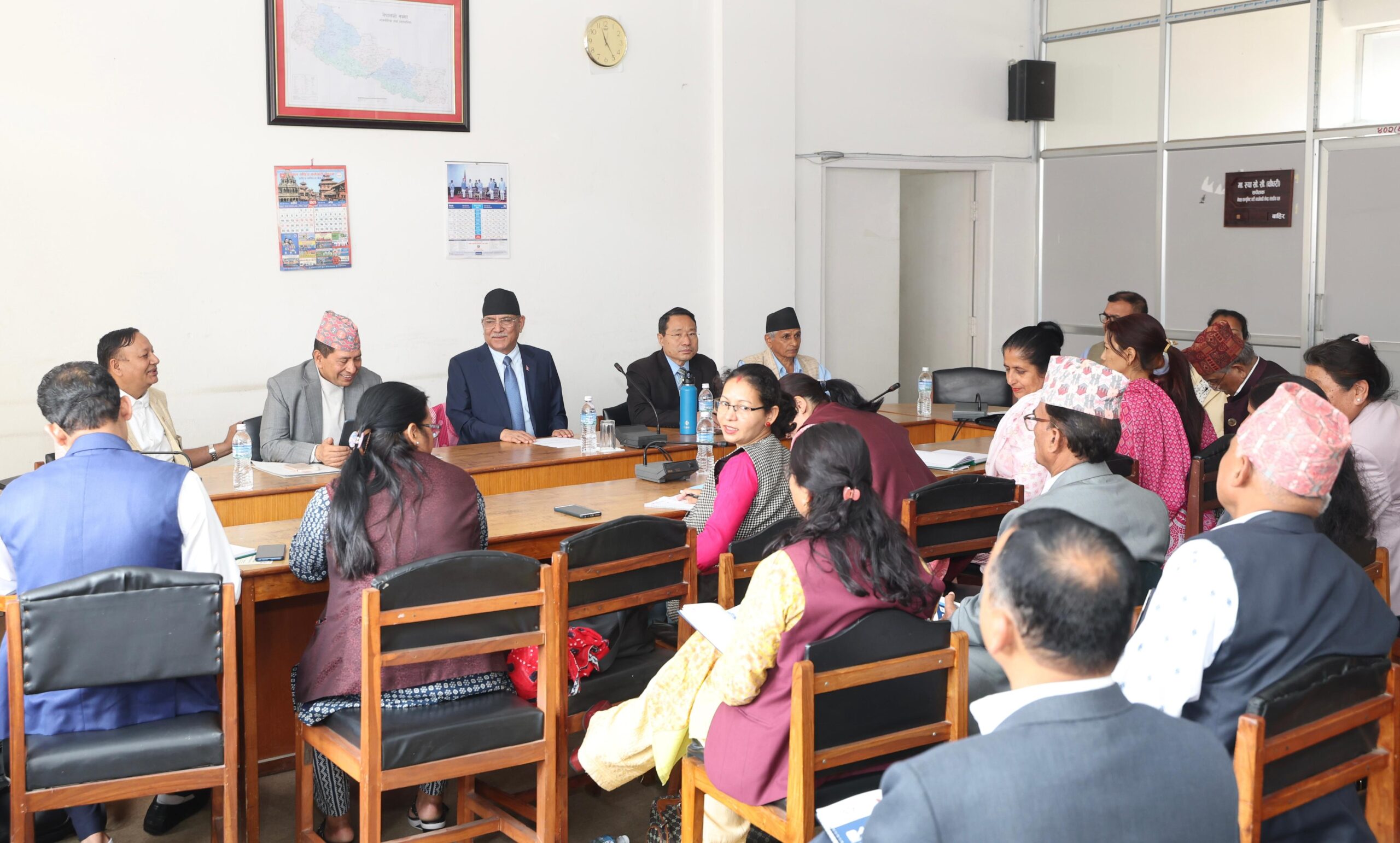 नेकपाको केन्द्रीय कार्यसंयोजन समितिको बैठक बस्दै