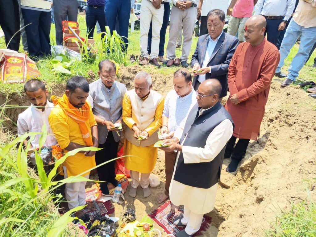 मिथिला हस्पिटालिटीको जनकपुरमा नयाँ प्रोजेक्ट सुरु – २ अर्ब लगानीमा ५ तारे होटेल बनाउन भुमी पुजन सम्पन्न