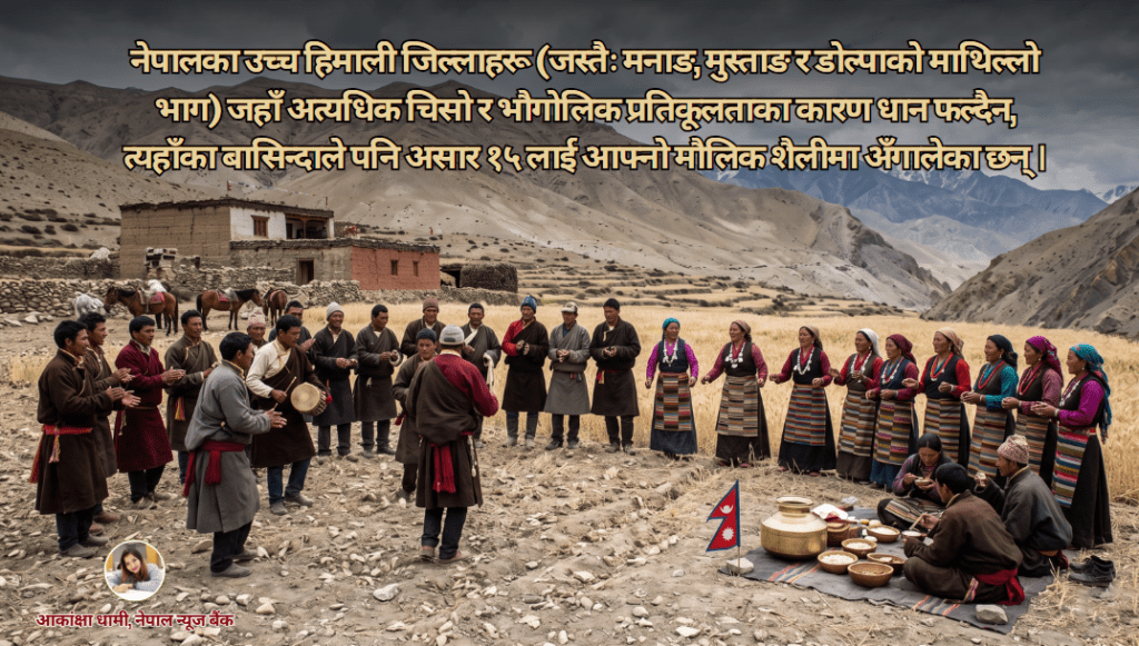 जहाँ धान फल्दैन, त्यहाँ कसरी मनाइन्छ असार १५ ?