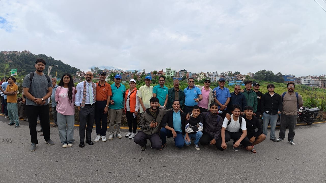 बल्खु खोला करिडोरमा १,१५० बिरुवा रोपिए: रोटरी डिस्ट्रिक्ट ३२९२ को ‘१ लाख वृक्षारोपण अभियान’ तीव्र